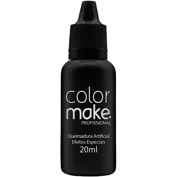 Pintura facial queimadura artificial 20ml. - colormake (dp.c/12)