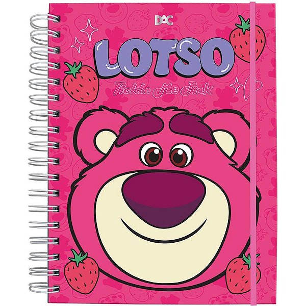 Caderno 01x1 capa dura lotso smart univ.c/elast.80fls - dac (unidade)