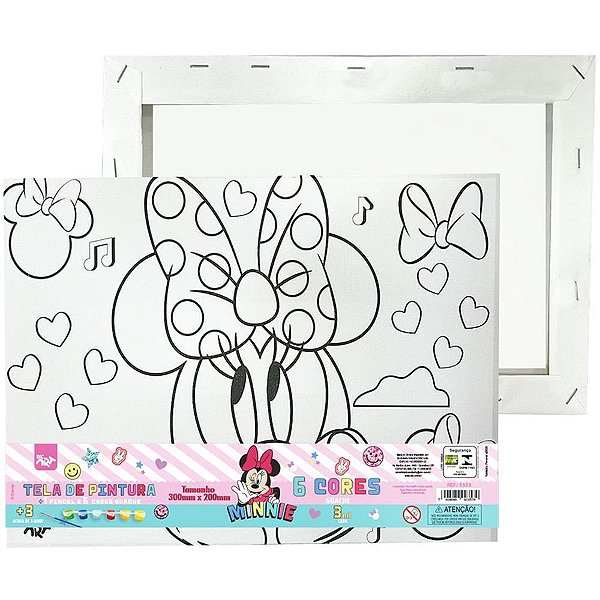 Tinta guache minnie tinta +tela p/pintura - dac (unidade)