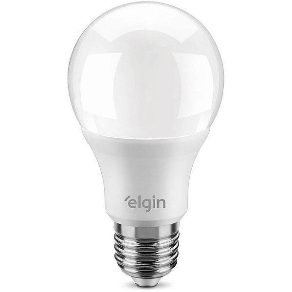Lampada led bulbo 12w bivolt 3000k - elgin (unidade)