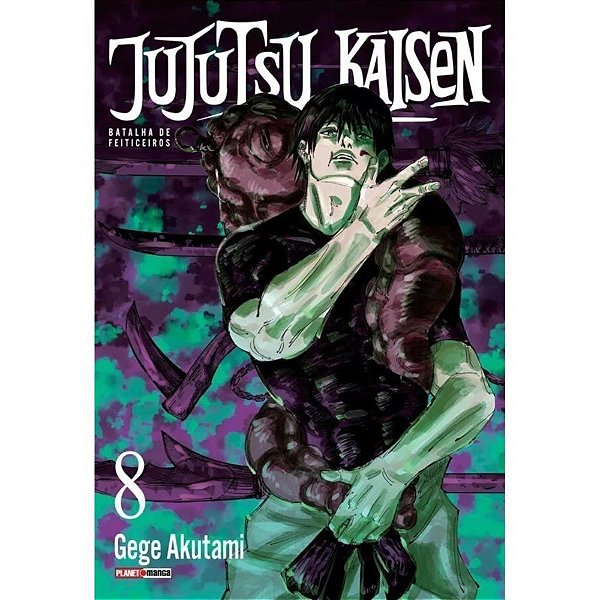 Livro manga jujutsu kaisen n.08 - panini (unidade)