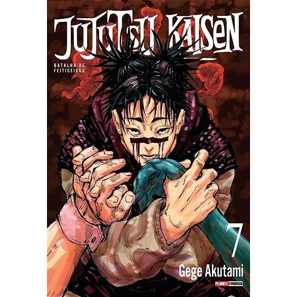 Livro manga jujutsu kaisen n.07 - panini (unidade)