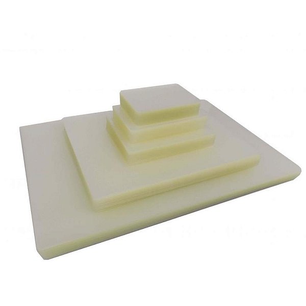 Plastico para plastificacao pouch film 1/2 of.170x226 0,05 - plastyline (conj/100)