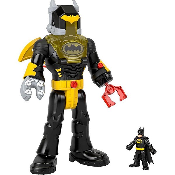 Imaginext batman insiders exo-traje 30cm - mattel (unidade)
