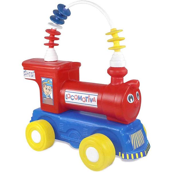 Brinquedo para bebe baby abaco locomotiva (sortido) - sid-nyl (unidade)