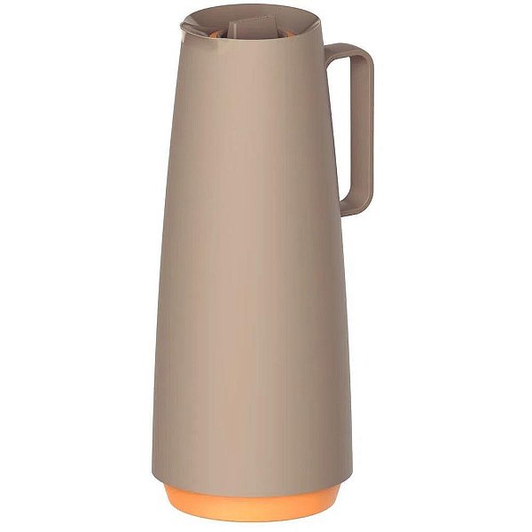 Garrafa termica rosca exata 1l bege - tramontina (unidade)