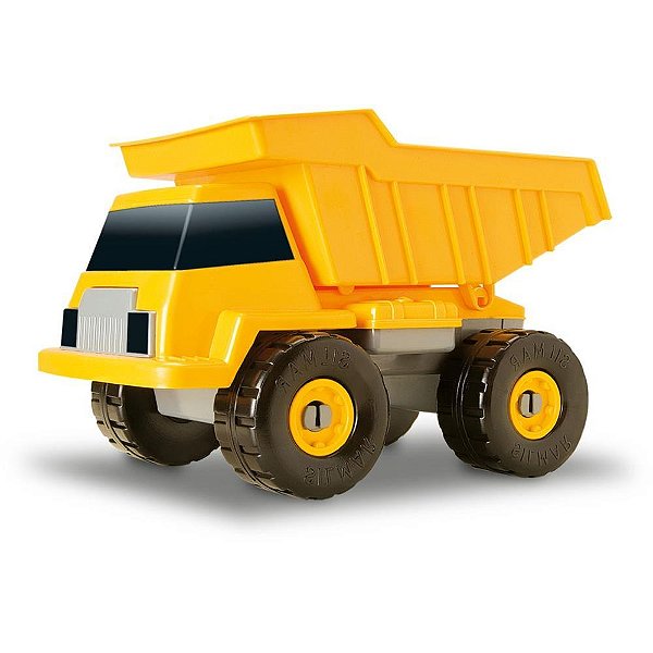 Caminhao basculante turbo c/pa - silmar brinquedos (unidade)