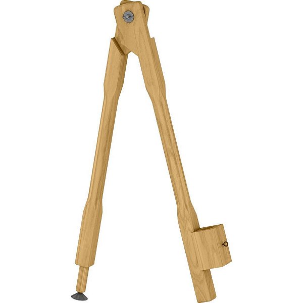 Compasso madeira 40cm p/ quadro branco - souza (unidade)