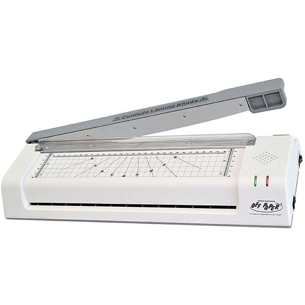 Maquina plastificadora a3 3em1 c/guilhotina 220v br - off paper (unidade)