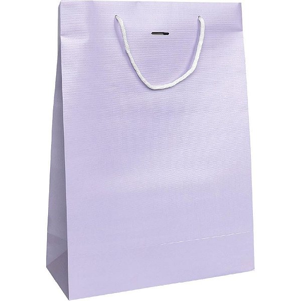 Sacola para presente lisa fashion m 27x21x10 text. (s) - cristina (pct.c/10)