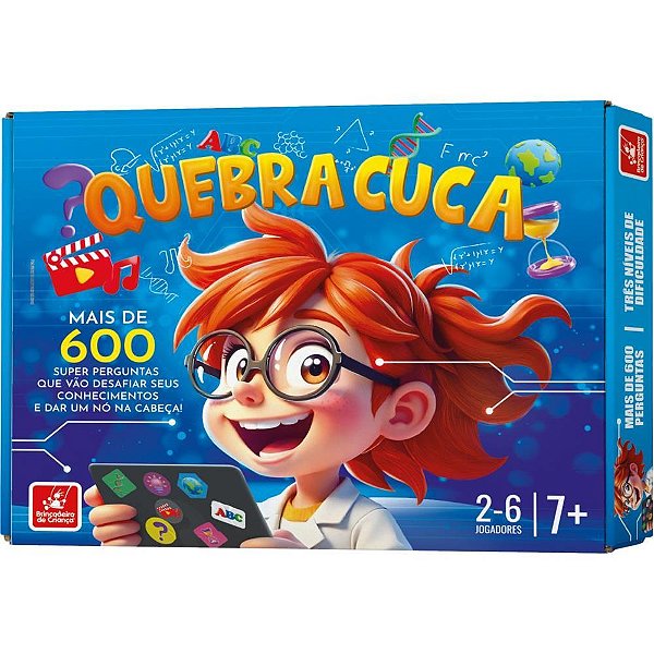 Jogo educativo quebra cuca - brinc. de crianca (unidade)