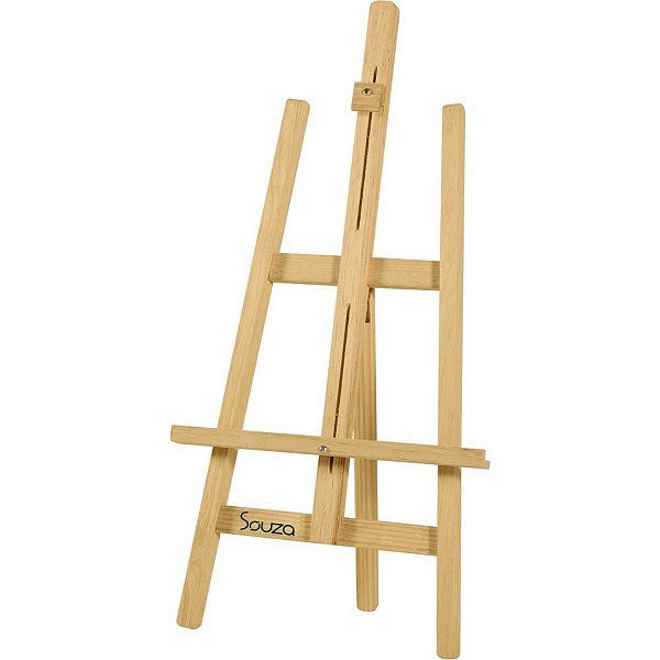 Cavalete para pintura natural 75cm de mesa - souza (unidade)