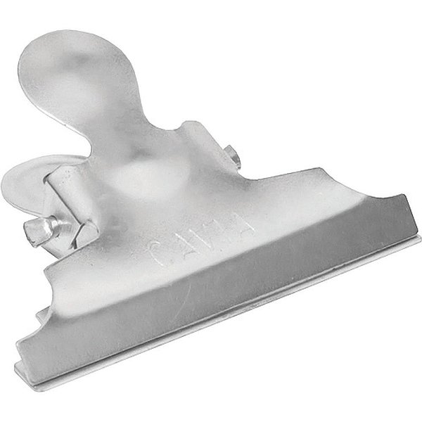 Prendedor de papel galvanizado pequeno 75mm - cavia (pct.c/12)