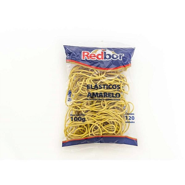 Elastico amarelo especial 100g - red bor (unidade)