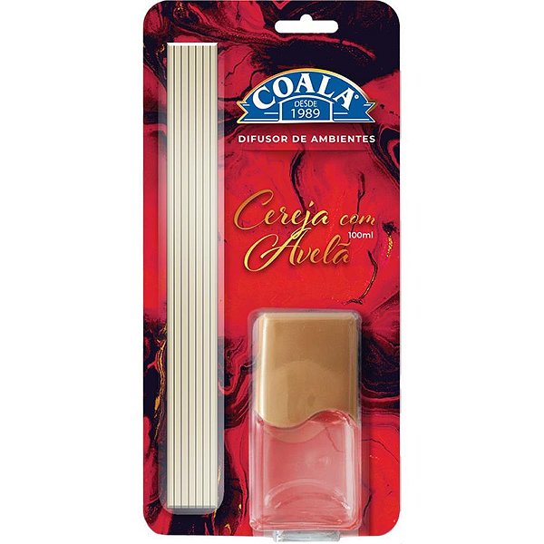 Difusor de aroma coala cereja e avela 100ml - coala (unidade)