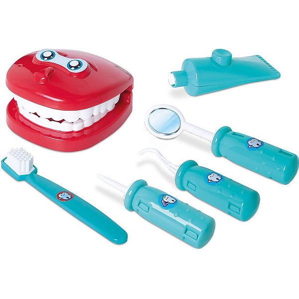 Brincando de profissoes maleta dr. dentista - samba toys (unidade)