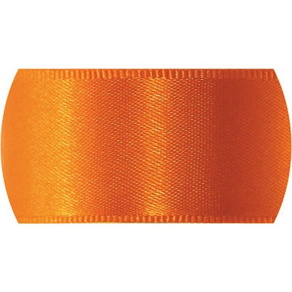 Fita de cetim 07mm 10m. laranja 066 - fitas progresso (unidade)