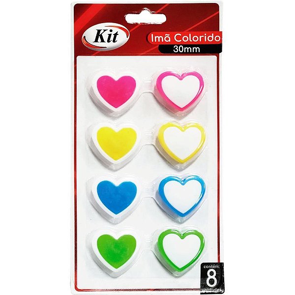 Ima colorido formas 30mm - kit (bl.c/08)