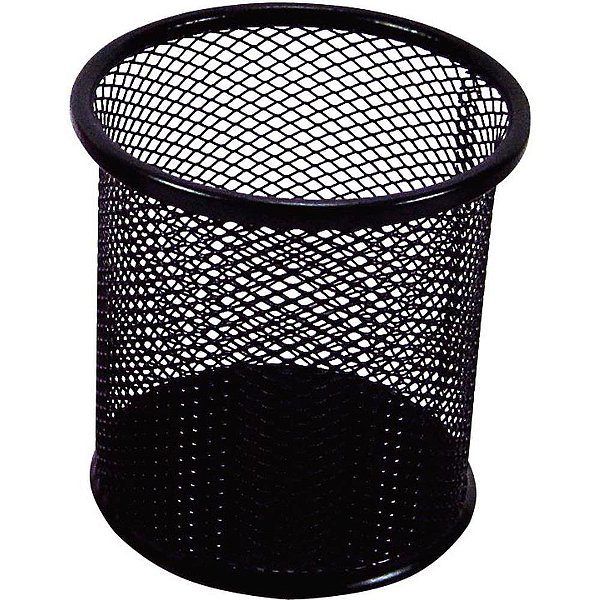 Acessorio para mesa aramado porta lapis redondo pt - kit (unidade)