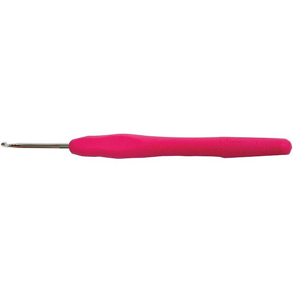 Agulha para croche emborrachada 3.0mm - kit (unidade)