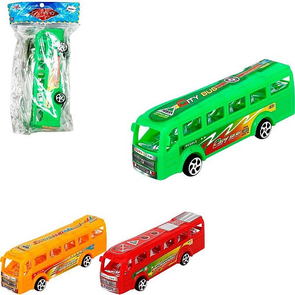 Carrinho a friccao onibus street (s) - wellmix (unidade)