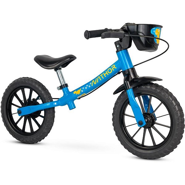 Bicicleta infantil balance bike masculina - nathor (unidade)