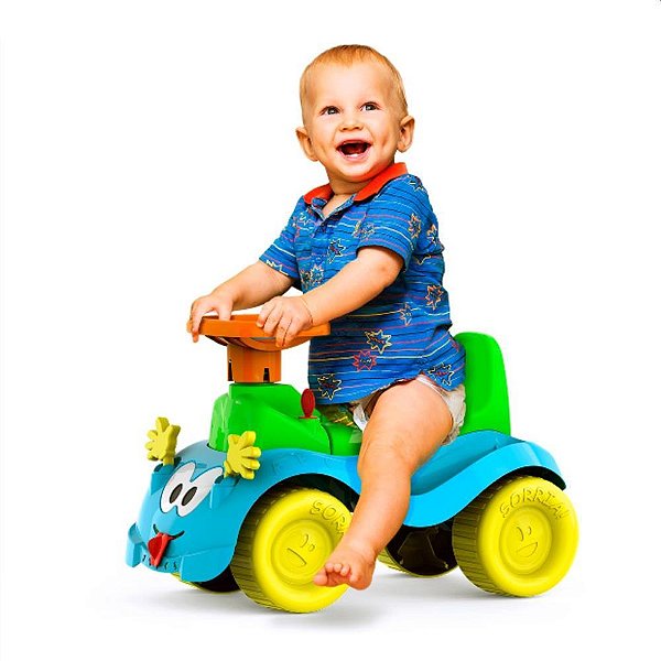 Veiculo para bebe totokinha bolinha menino - cardoso toys (unidade)