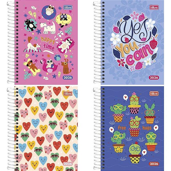 Agenda 2026 d+ feminina esp 176f 117x164mm - tilibra (pct.c/04)