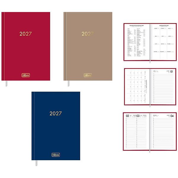 Agenda 2027 napoli cores cost 176f 134x192 - tilibra (pct.c/04)