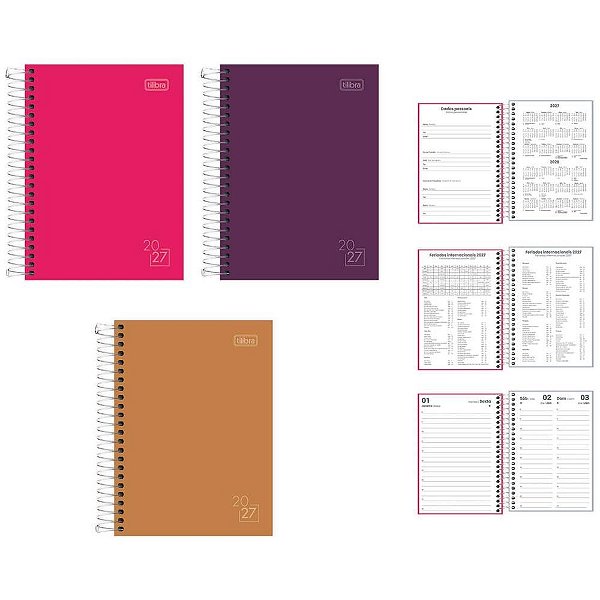Agenda 2027 spice cores cd esp 160f129x187 - tilibra (pct.c/04)