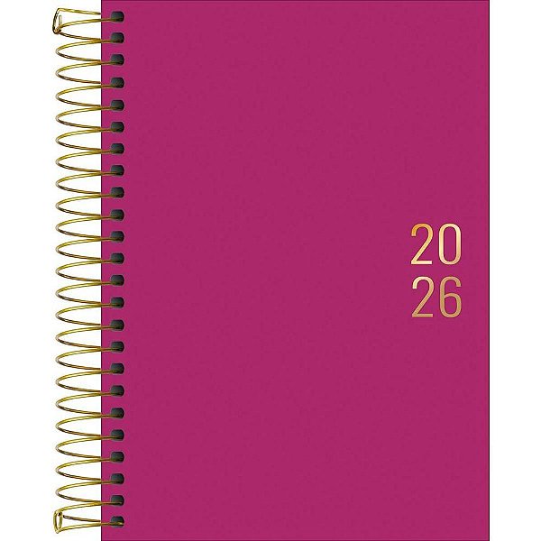Agenda 2026 napoli rosa esp 176f 129x187mm - tilibra (pct.c/05)
