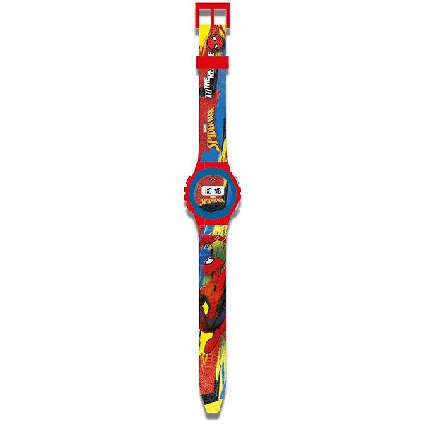Relogio infantil spider-man data e hora - toyng (unidade)