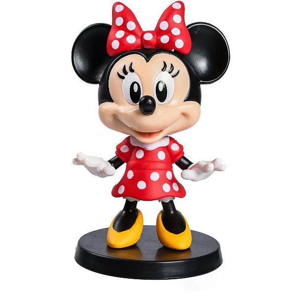 Miniatura colecionavel minnie 8,5cm. - bbr (unidade)