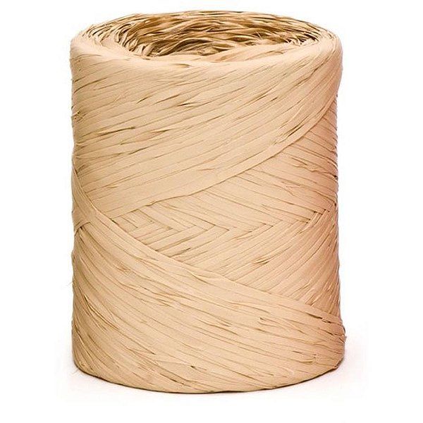 Raphia sintetica 100m nude r16 - xingo embalagens (rolo)
