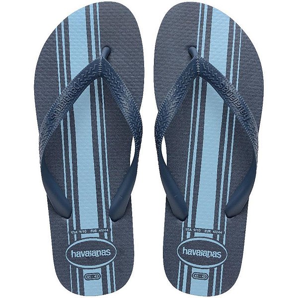 Chinelo havaianas masculino color essential 43/4 azul - havaianas (par)