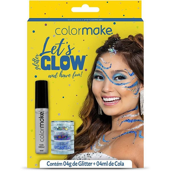 Pintura facial let´s glow and have fun - colormake (blister)