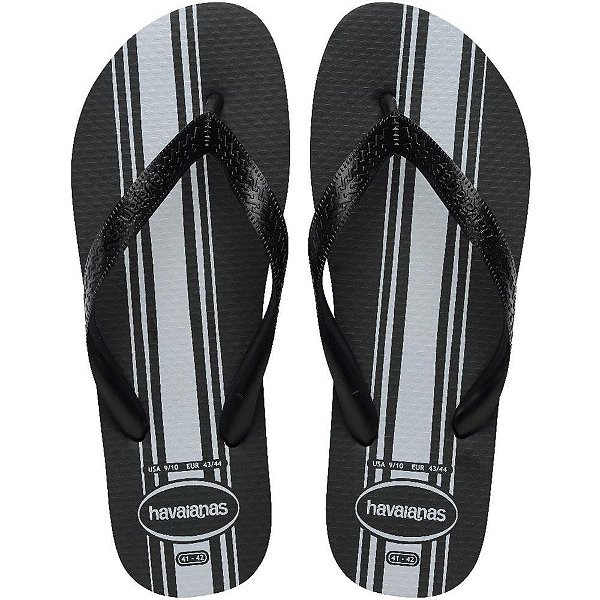 Chinelo havaianas masculino color essential 45/6 preto - havaianas (par)