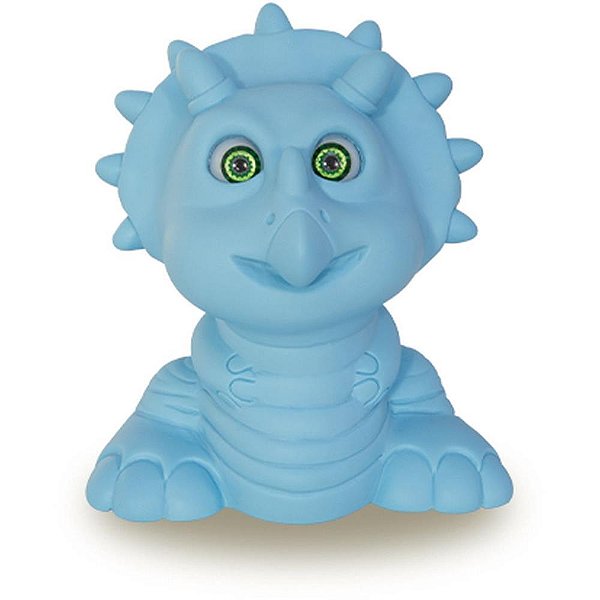 Dinossauro triceratopo baby 14cm vinil (s - milk (unidade)
