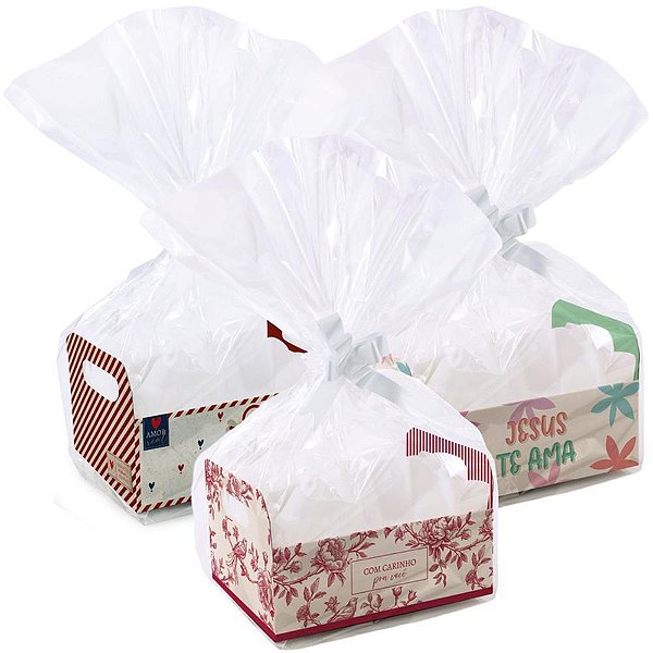 Cesta de papel kit caixote g 25x18,5x9,5cm (s - cromus (pct.c/10)