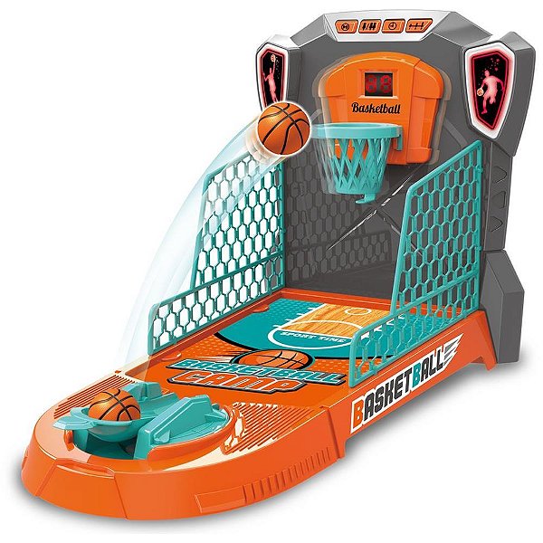 Jogo diverso basquete arremesso livre c/con - dm toys (unidade)