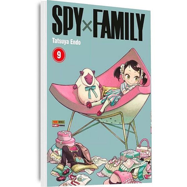 Livro manga spy x family n.09 - panini (unidade)