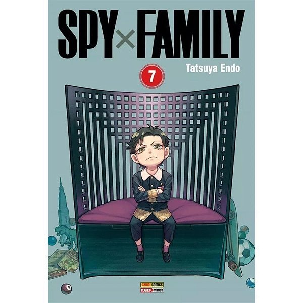 Livro manga spy x family n.07 - panini (unidade)