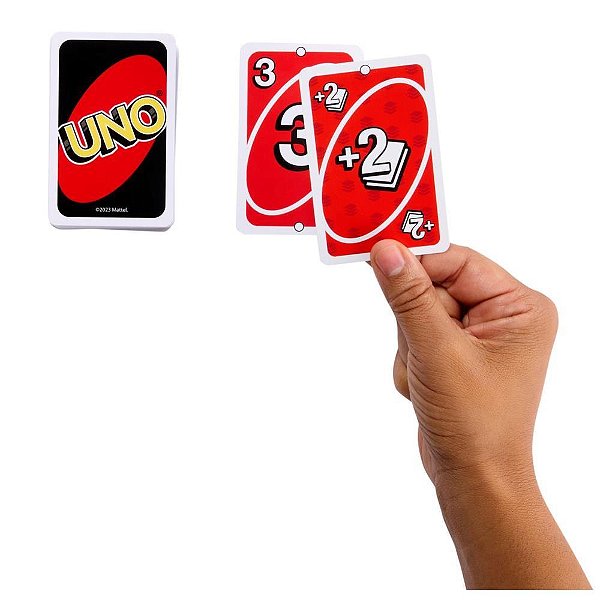 Jogo de cartas uno extensões adicionais (s) - mattel (unidade)