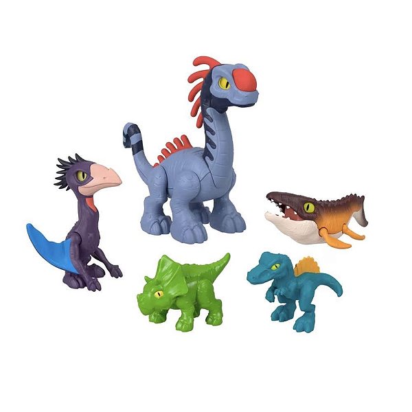 Imaginext jw rebirth figura multipack - mattel (unidade)