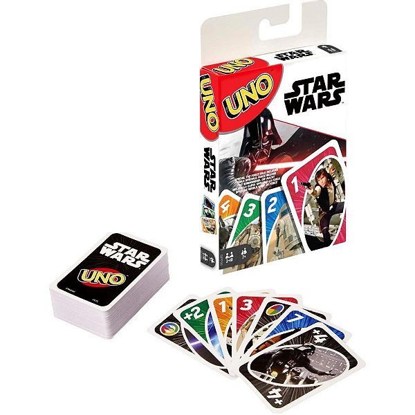 Jogo de cartas uno star wars - mattel (unidade)