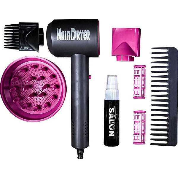 Brincando de profissoes kit salao de beleza vip 10pcs - dm toys (unidade)