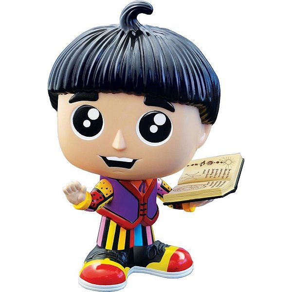Boneco e personagem fandombox nino ra-tim-bum 12cm - lider (unidade)
