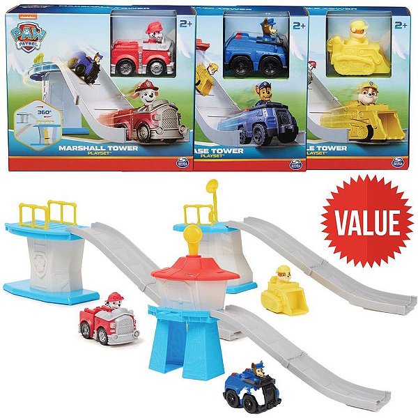 Cenario tematico (playset) patrulha canina playset c/veic - sunny (unidade)