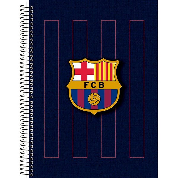 Caderno 10x1 capa dura barcelona 160f - animativa (pct.c/04)