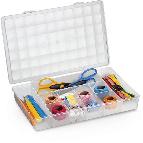 Caixa organizadora c/11 divisorias media cr - monte libano (unidade)